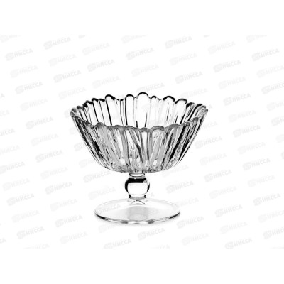 Салатник Аврора на ножке 95833SL 140мм