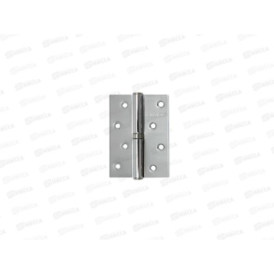 Петля дверная Аллюр 100*70 2043 L1-LH-1BB-CPхром блистер Л *25 110