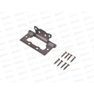 Петля накладная Аллюр 100*75 2BB MBN графит блистер *20 161 Петля накладная Аллюр 100*75 2BB MBN графит блистер *20 161