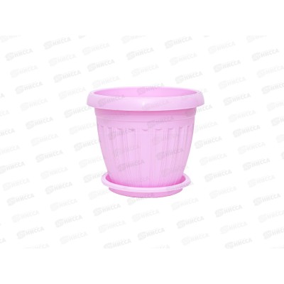 Кашпо Баргузин 6,5л розовый Ангарск *8