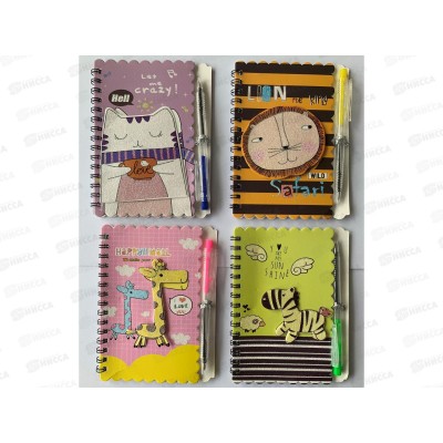 Блокнот 30листов CENTRUM 140*103,с ручкой,4диз в асс.,81984*24 Блокнот 30листов CENTRUM 140*103,с ручкой,4диз в асс.,81984*24