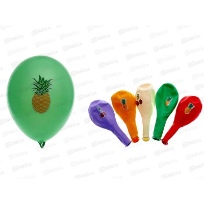 Шары 14" с рисунком фрукты-ягоды (уп/25шт)1103-2341 *50 Шары 14" с рисунком фрукты-ягоды (уп/25шт)1103-2341 *50