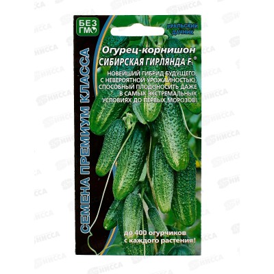 Огурец Сибирская Гирлянда F1 Евро *5 УрД + Огурец Сибирская Гирлянда F1 Евро *5 УрД +