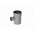 Тройник канализационный переходной 90 градусов DN110*50 AtlasPlast