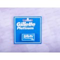 Жиллет Лезвия Platinum 5 штук *10/400 Жиллет Лезвия Platinum 5 штук *10/400
