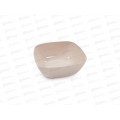 Тарелка &quotКвадро&quot глубокая (бежевый) *25 М8041