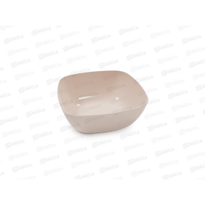 Тарелка &quotКвадро&quot глубокая (бежевый) *25 М8041