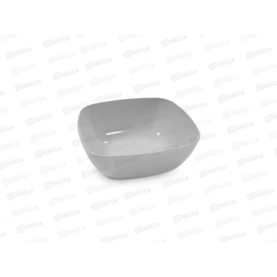 Тарелка &quotКвадро&quot глубокая (серый) *25 М8042