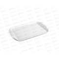 Поднос пластмассовый 30*43 С48 мрамор *40 Поднос пластмассовый 30*43 С48 мрамор *40