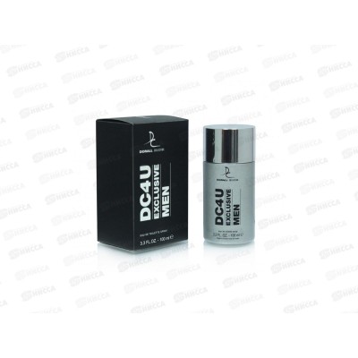 DC DC4U EXCLUSIVE MEN, туалетная вода 100мл мужская *48 М DC DC4U EXCLUSIVE MEN, туалетная вода 100мл мужская *48 М