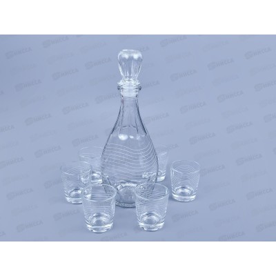 Набор для вина 7предметов 1231-Г Мираж Набор для вина 7предметов 1231-Г Мираж