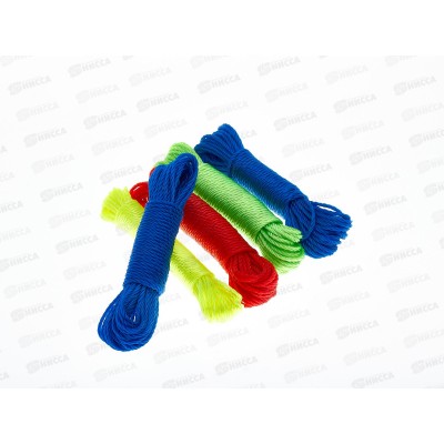 Веревка для одежды набор 5шт по10м цвет 732 (034751)  Ж