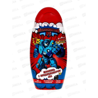 Мегамонстры Шампунь для волос 2в1 300мл *6