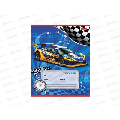 Тетрадь 12 листов в косую линию Hatber Спортивные авто *10/140 Тетрадь 12 листов в косую линию Hatber Спортивные авто *10/140