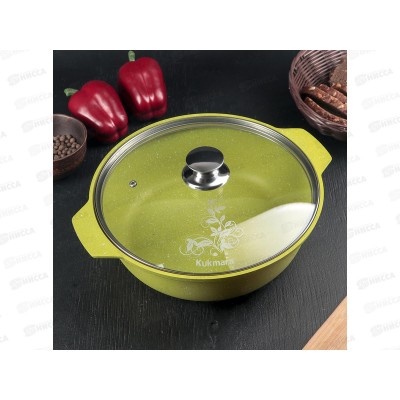 Кастрюля-жаровня 3,0л Trendy style ж31tsl Lime крышка стекло Кастрюля-жаровня 3,0л Trendy style ж31tsl Lime крышка стекло
