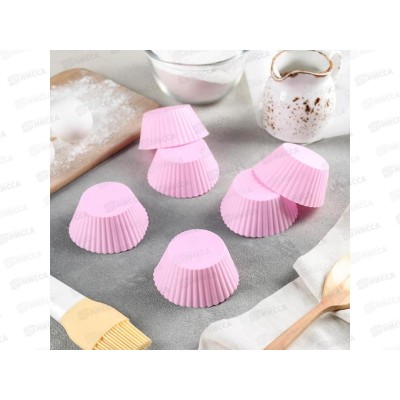 Форма для выпечки &quotРиб.Круг&quot 6шт 7*4см 5142310