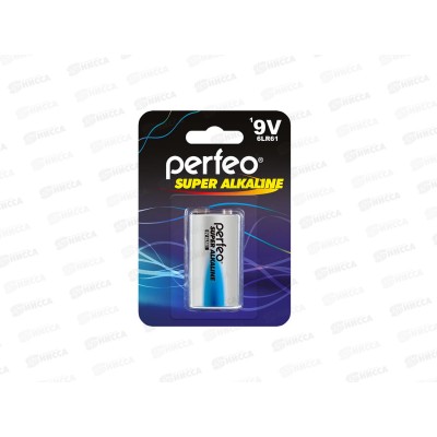 Батарейка Perfeo 6LR61 1BL Super Alkaline *1/20/120 Батарейка Perfeo 6LR61 1BL Super Alkaline *1/20/120