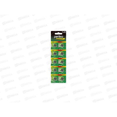 Батарейки Perfeo AG 5 LR754(393A) Alkaline Cell, 10BL *10/200