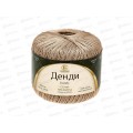 Пряжа Денди хлопок 100% 50гр 330м бежевый 005 *10 Пряжа Денди хлопок 100% 50гр 330м бежевый 005 *10