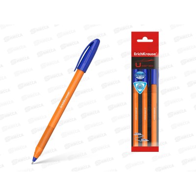 Ручка шариковая EK 47582 U-108 Orange Stick синий *50/2400