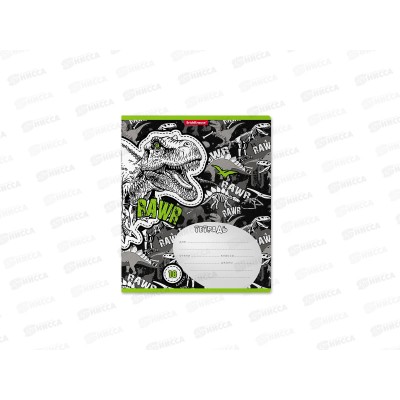 Тетрадь 18 листов клетка ПОЛИ Dinosaur park 52942 *10/200 Тетрадь 18 листов клетка ПОЛИ Dinosaur park 52942 *10/200