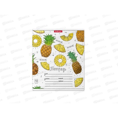 Тетрадь 18 листов  клетка  ПОЛИ Яркие дольки 51415 *10/200 Тетрадь 18 листов  клетка  ПОЛИ Яркие дольки 51415 *10/200