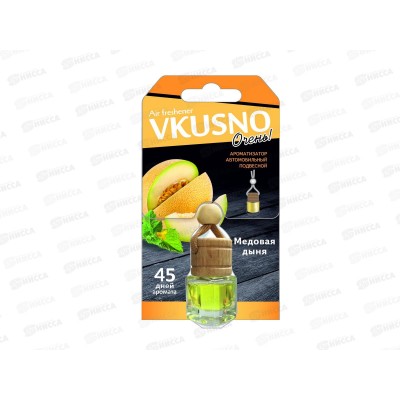 Ароматизатор подвесной бочонок "Freshco Vkusno" Дыня *12 Ароматизатор подвесной бочонок "Freshco Vkusno" Дыня *12