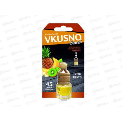 Ароматизатор подвесной бочонок &quotFreshco Vkusno&quot Тутти-Фрутти *12
