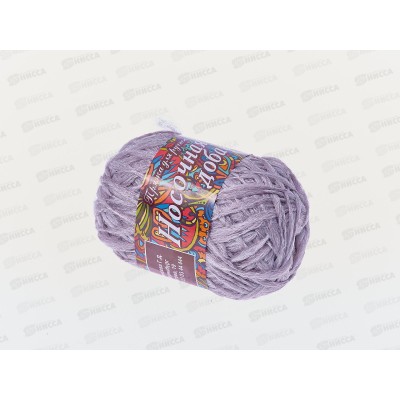 Пряжа Носочная добавка полиэфир 100% Светло-серый 08 Пряжа Носочная добавка полиэфир 100% Светло-серый 08