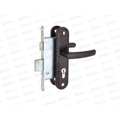 Замок врезной Стандарт Россия ЗВ4-7.02С медь с ручкой *10 428 Замок врезной Стандарт Россия ЗВ4-7.02С медь с ручкой *10 428