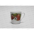 Кружка 350см3 Витая Клубника *24  093252 Кружка 350см3 Витая Клубника *24  093252