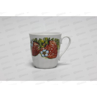 Кружка 350см3 Витая Клубника *24  093252 Кружка 350см3 Витая Клубника *24  093252