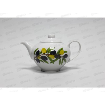 Чайник 800см3 Удачный Оливки 083682*12 Чайник 800см3 Удачный Оливки 083682*12