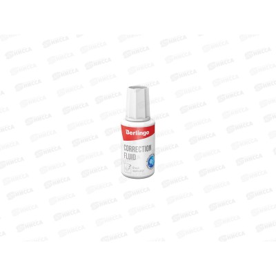 Корректор жидк. Berlingo 20мл, хим.осн., KR530 *12