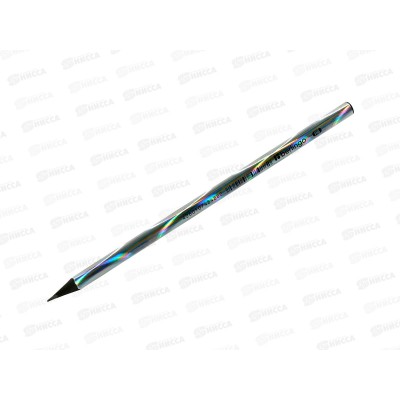 Карандаш чернографитный Berling HB Starlight заточенный черный ВP01170*72/288