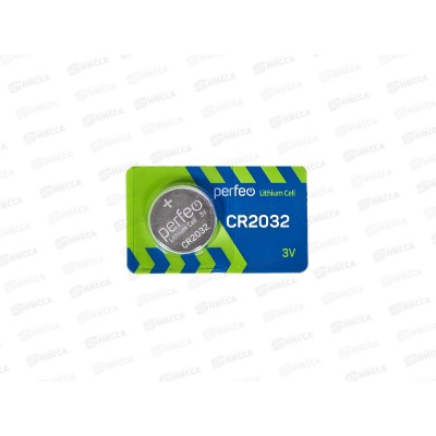 Батарейки Perfeo CR2032 5BL Lithium Cell *5/100/600