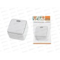 Выключатель 1-клавиша открытой установки с подсветкой IP20 10А, белый "Дача" Народная 0005  *10