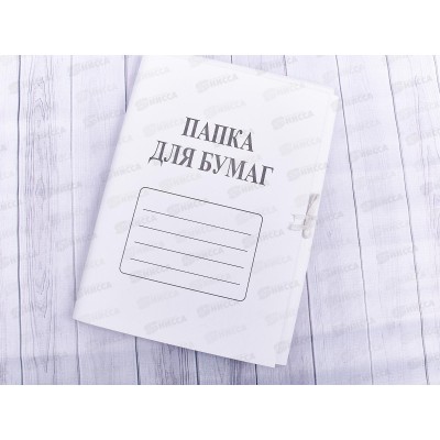 Скоросшиватель Lamark&quotДЕЛО&quot белый мелованный P400 22051*200