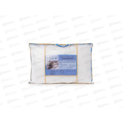 Подушка Лебяжий пух  68*68 микрофибра полиэстр А Подушка Лебяжий пух  68*68 микрофибра полиэстр А