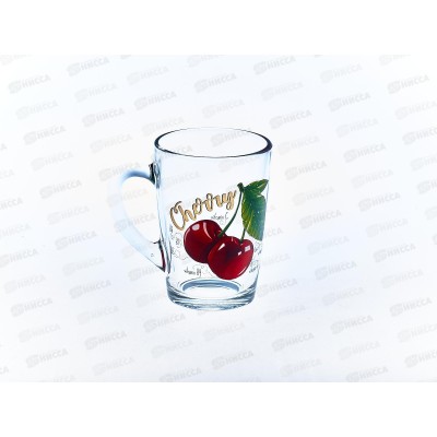 Кружка "Капучино" (Полезная Вишня) 300см3 *20 1334 Кружка "Капучино" (Полезная Вишня) 300см3 *20 1334