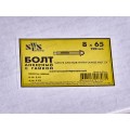 Анкерный болт с гайкой 8*65 100штук, СВФС Анкерный болт с гайкой 8*65 100штук, СВФС