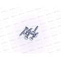 Шуруп сантехнический 6*30 (6штук) пакетик, СВФС Шуруп сантехнический 6*30 (6штук) пакетик, СВФС