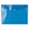 Папка-конверт  inФОРМАТ А5+ синяя 180мкм, PK65A5B