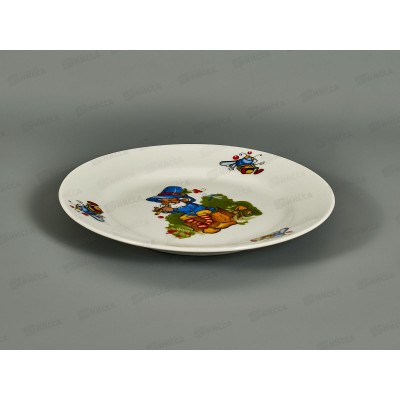 Тарелка мелкая 175мм фарфор Идиллия Лесовичок 7С1741 *20