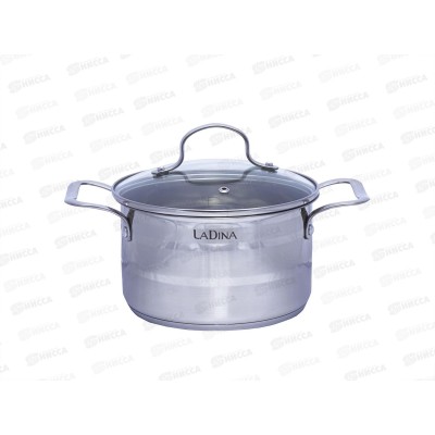 Кастрюля 4,5л NELLY 22см нержавеющая сталь 69022 *6 Кастрюля 4,5л NELLY 22см нержавеющая сталь 69022 *6