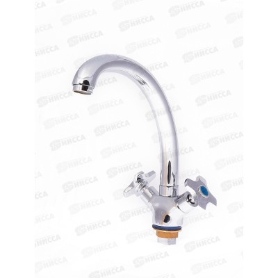 Смеситель для кухни с высоким изливом, керамическая кран-букса 180 градусов, крепление - гайка, SL115-273F *10 Смеситель для кухни с высоким изливом, керамическая кран-букса 180 градусов, крепление - гайка, SL115-273F *10