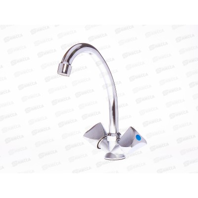 Смеситель для кухни с высоким изливом, керамическая кран-букса 180 градусов, крепление - шпилька, SL119-271 *20 Смеситель для кухни с высоким изливом, керамическая кран-букса 180 градусов, крепление - шпилька, SL119-271 *20