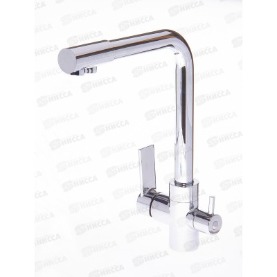 Смеситель для кухни, высокий излив, подключение к фильтру с питьевой водой, керамический картридж 35мм, крепление - гайка, SL130-015F Смеситель для кухни, высокий излив, подключение к фильтру с питьевой водой, керамический картридж 35мм, крепление - гайка, SL130-015F