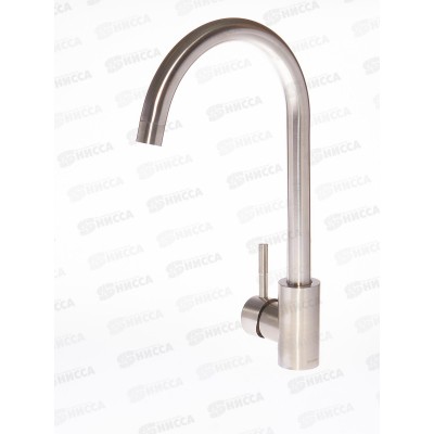 Смеситель для кухни, высокий излив, керамический картридж 35мм, крепление - гайка, SUS124-017F *10 Смеситель для кухни, высокий излив, керамический картридж 35мм, крепление - гайка, SUS124-017F *10