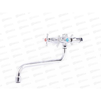 Смеситель для ванны длинный излив, керамическая кран-букса 180 градусов, SL71-143 *10 Смеситель для ванны длинный излив, керамическая кран-букса 180 градусов, SL71-143 *10